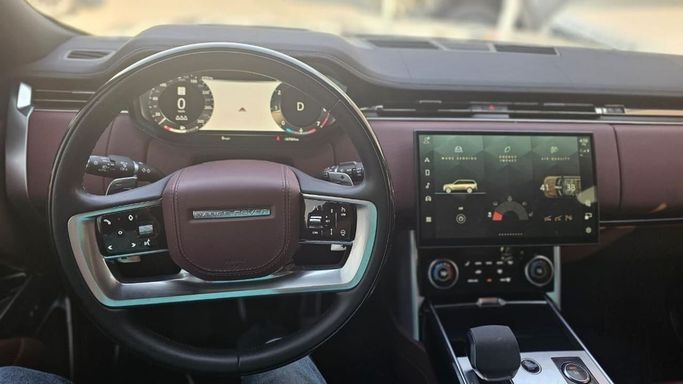 Used Land Rover Range Rover P400 MHEV V, 3.0 l, 2023 in Sharjah by Nour Alnukhba Motors, Grey color. American Specs | AUTO.AE