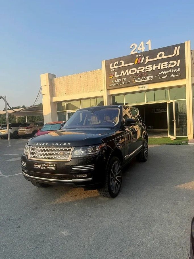 Used Land Rover Range Rover P510 IV, 5.0 l, 2014 in Sharjah by Elmorshedi Motors, Black color. Canadian Specs | AUTO.AE