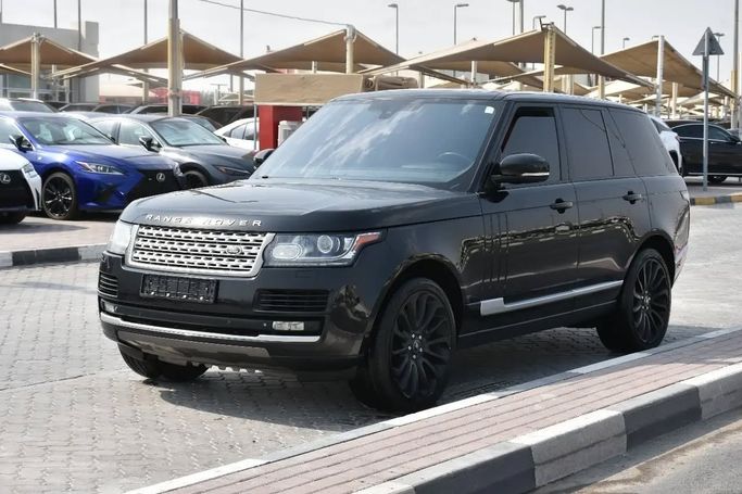 Used Land Rover Range Rover P510 IV, 5.0 l, 2015 in Sharjah by Alfaris Used Cars, Black color. Other | AUTO.AE
