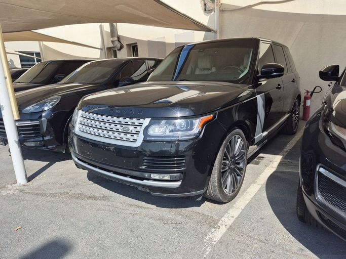 Подержанный Land Rover Range Rover P510 IV, 5.0 л, 2014 в Шардже от Al Sada used cars Черный цвет. Американская | AUTO.AE