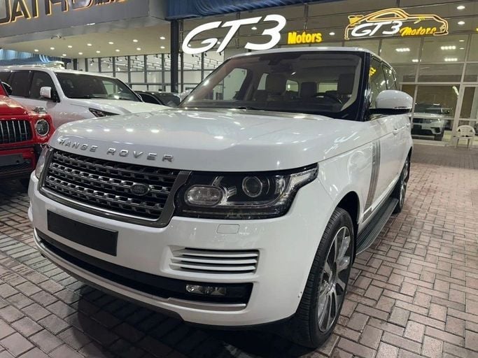 Used Land Rover Range Rover P510 IV, 5.0 l, 2015 in Sharjah by Titanium Used Cars, White color. GCC Specs | AUTO.AE