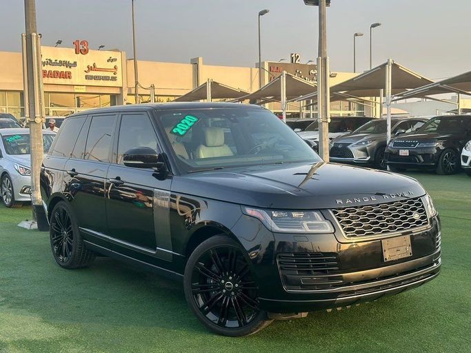 Used Land Rover Range Rover P525 IV Facelift, 5.0 l, 2020 in Sharjah by Badar Used Cars, Black color.  | AUTO.AE