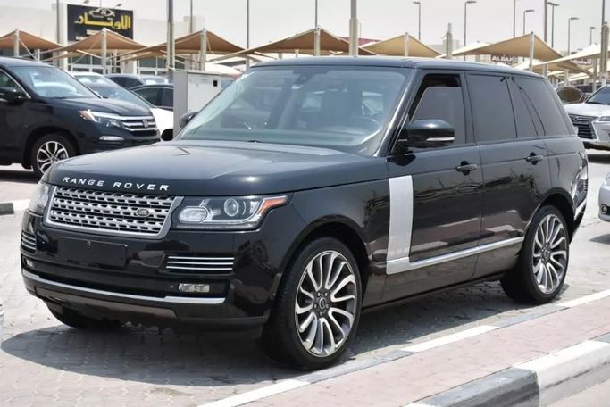 Used Land Rover Range Rover P340 IV, 3.0 l, 2015 in Sharjah by Alfaris Used Cars, Black color. Other | AUTO.AE