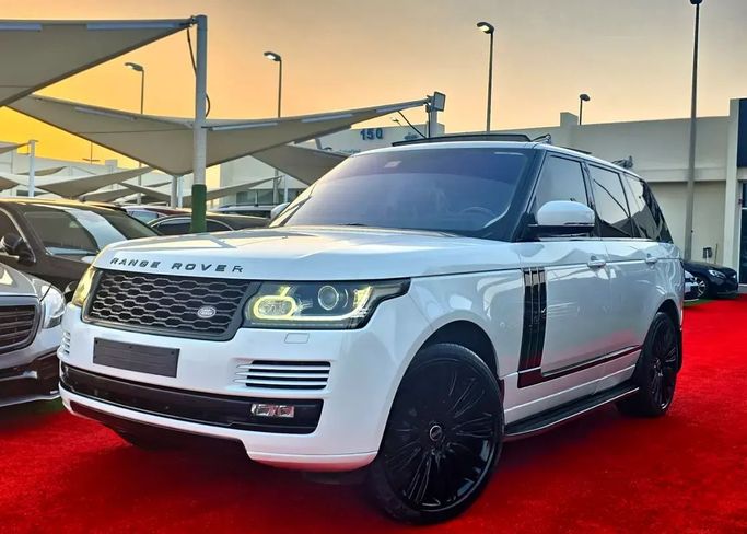 Подержанный Land Rover Range Rover P510 IV, 5.0 л, 2016 в Шардже от khaled al fares Белый цвет. GCC | AUTO.AE
