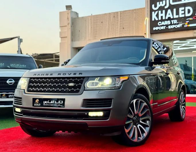 Used Land Rover Range Rover P510 IV (L405), 5.0 l, 2014 in UAE, Sharjah by KHALED AL FARES 211, Grey color. GCC Specs | AUTO.AE | Listing #280684