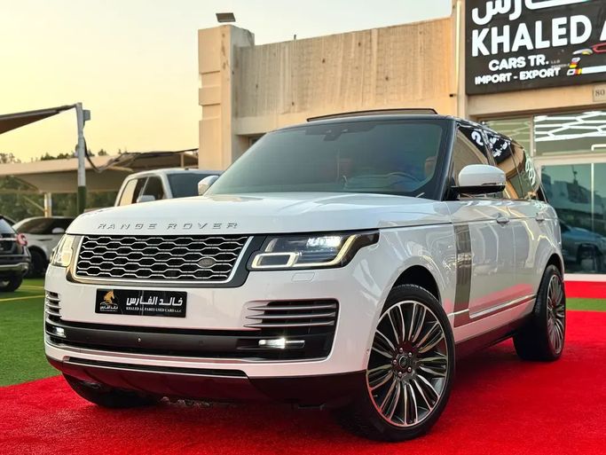 مستعملة Land Rover Range Rover P525 فيس ليفت IV, 5.0 l, 2018 في في الإمارات, الشارقة من KHALED AL FARES 211، اللون أبيض. مواصفات الخليج | AUTO.AE | إعلان #280800