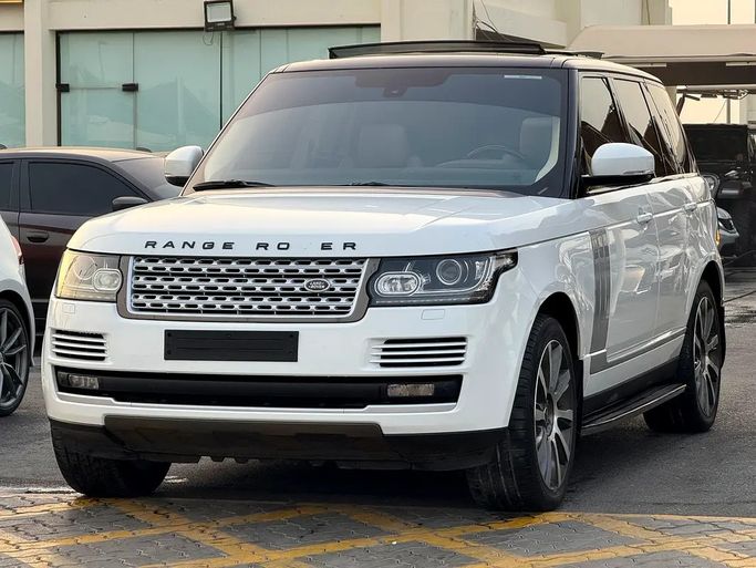Used ⁦Land Rover Range Rover P510 IV (L405), 5.0 l, 2014⁩ in UAE, Sharjah by ASAL ALHAIBAH USED CARS, White color. GCC Specs | AUTO.AE | Listing #287528
