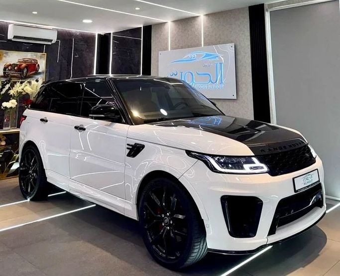 Used Land Rover Range Rover Sport P510e II, 5.0 l, 2015 in Sharjah by Ayoon Alhoot Motors, Beige color. GCC Specs | AUTO.AE