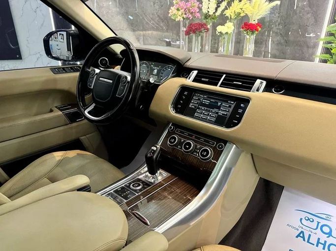 Used Land Rover Range Rover Sport P510e II, 5.0 l, 2015 in Sharjah by Ayoon Alhoot Motors, Beige color. GCC Specs | AUTO.AE