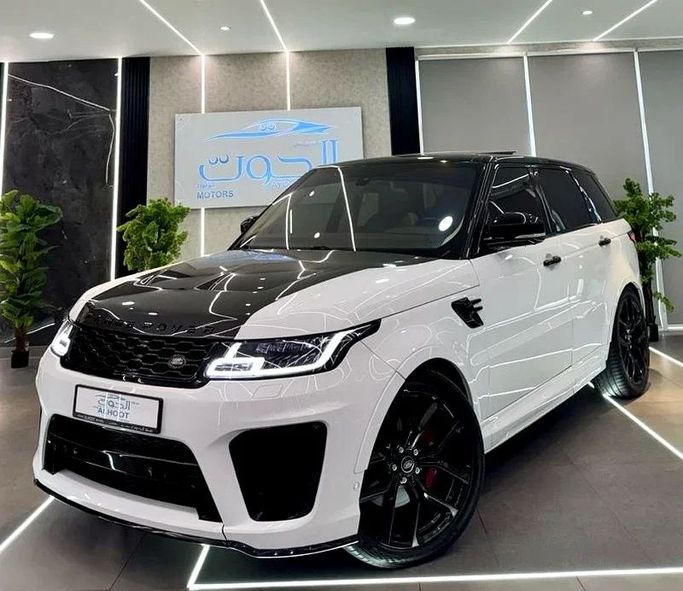 Used Land Rover Range Rover Sport P510e II, 5.0 l, 2015 in Sharjah by Ayoon Alhoot Motors, Beige color. GCC Specs | AUTO.AE