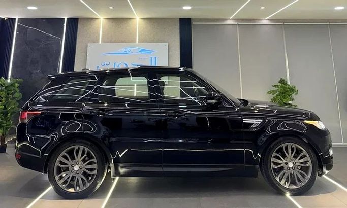 Used Land Rover Range Rover Sport P400 MHEV II Facelift, 3.0 l, 2017 in Sharjah by Ayoon Alhoot Motors, Black color. GCC Specs | AUTO.AE