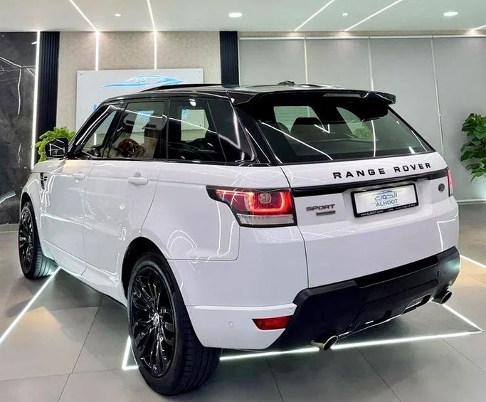Used Land Rover Range Rover Sport P510e II, 5.0 l, 2016 in Sharjah by Ayoon Alhoot Motors, White color. GCC Specs | AUTO.AE