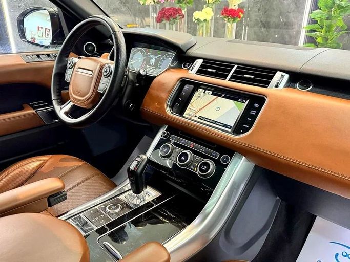 Used Land Rover Range Rover Sport P510e II, 5.0 l, 2016 in Sharjah by Ayoon Alhoot Motors, White color. GCC Specs | AUTO.AE