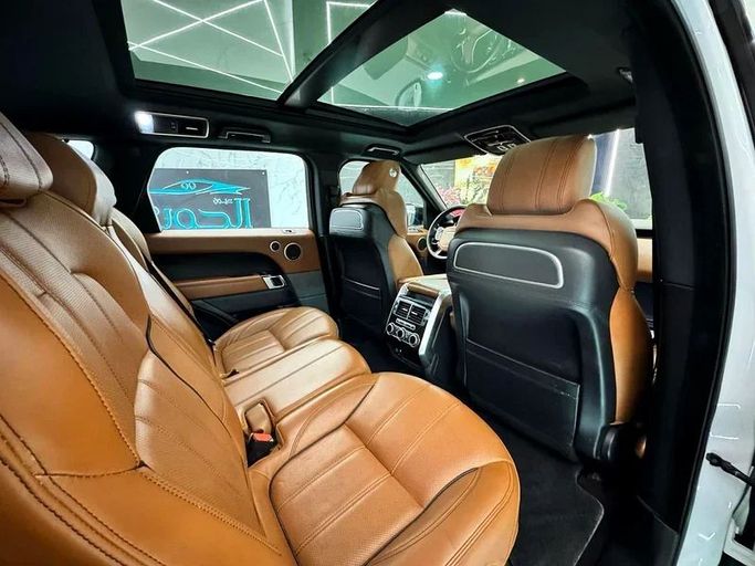 Used Land Rover Range Rover Sport P510e II, 5.0 l, 2016 in Sharjah by Ayoon Alhoot Motors, White color. GCC Specs | AUTO.AE