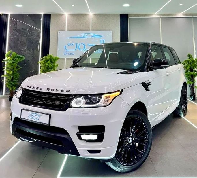 Used Land Rover Range Rover Sport P510e II, 5.0 l, 2016 in Sharjah by Ayoon Alhoot Motors, White color. GCC Specs | AUTO.AE