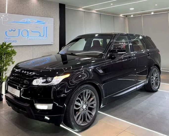 Подержанный Land Rover Range Rover Sport P400 MHEV II Рестайлинг, 3.0 л, 2017 в Шардже от Ayoon Alhoot Motors Черный цвет. GCC | AUTO.AE