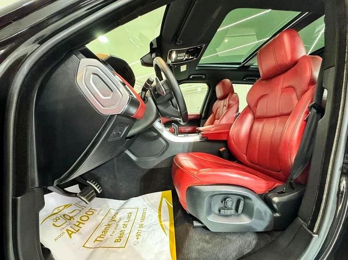 Подержанный Land Rover Range Rover Sport P400 MHEV II Рестайлинг, 3.0 л, 2017 в Шардже от Ayoon Alhoot Motors Черный цвет. GCC | AUTO.AE