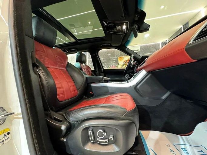 Used Land Rover Range Rover Sport P400 MHEV II Facelift, 3.0 l, 2017 in Sharjah by Ayoon Alhoot Motors, White color. GCC Specs | AUTO.AE