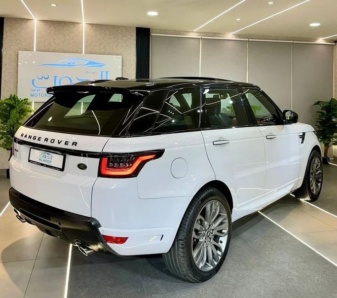 Used Land Rover Range Rover Sport P400 MHEV II Facelift, 3.0 l, 2017 in Sharjah by Ayoon Alhoot Motors, White color. GCC Specs | AUTO.AE