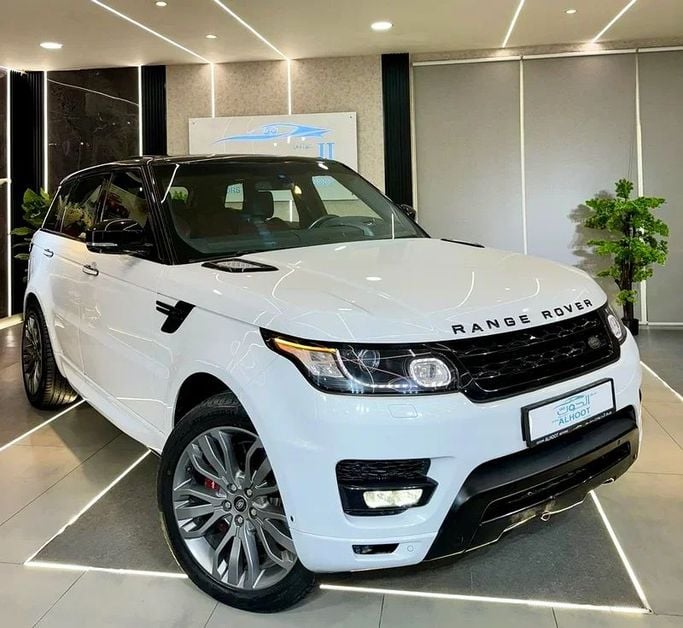 Used Land Rover Range Rover Sport P400 MHEV II Facelift, 3.0 l, 2017 in Sharjah by Ayoon Alhoot Motors, White color. GCC Specs | AUTO.AE