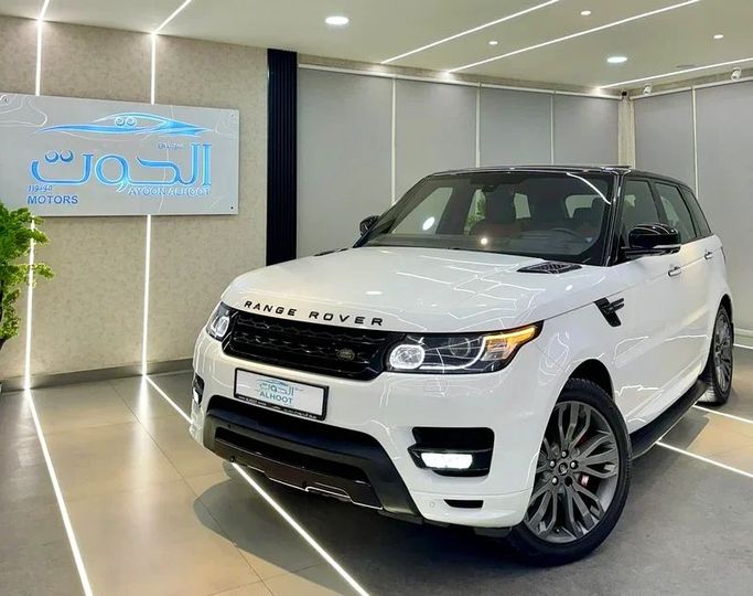 Подержанный Land Rover Range Rover Sport II Рестайлинг, 3.0 л, 2017 в Шардже от Ayoon Alhoot Motors Белый цвет. GCC | AUTO.AE