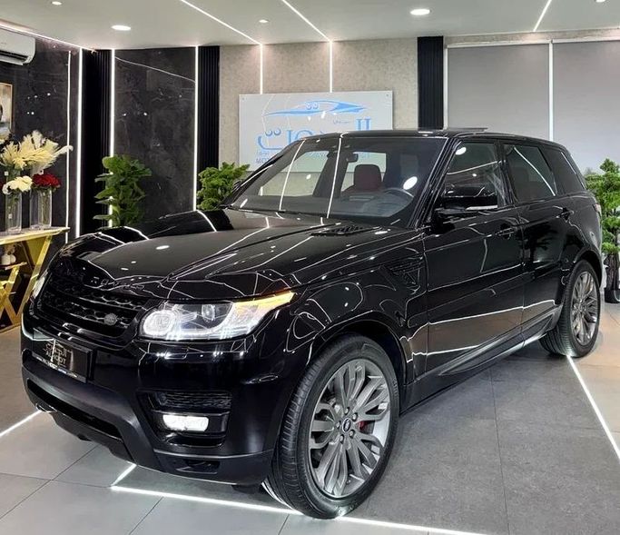 Подержанный Land Rover Range Rover Sport P400 MHEV II Рестайлинг, 3.0 л, 2018 в Шардже от Ayoon Alhoot Motors Черный цвет. GCC | AUTO.AE
