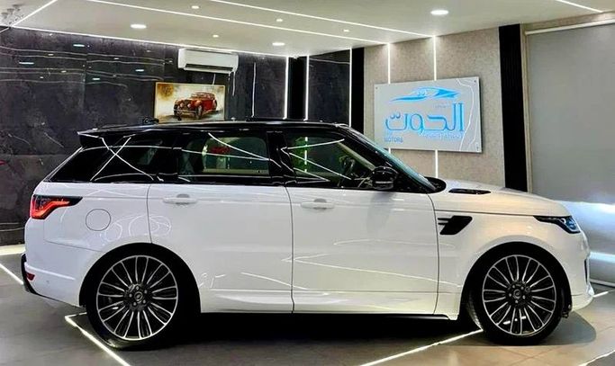 Used Land Rover Range Rover Sport P400 MHEV II Facelift, 3.0 l, 2019 in Sharjah by Ayoon Alhoot Motors, White color. GCC Specs | AUTO.AE