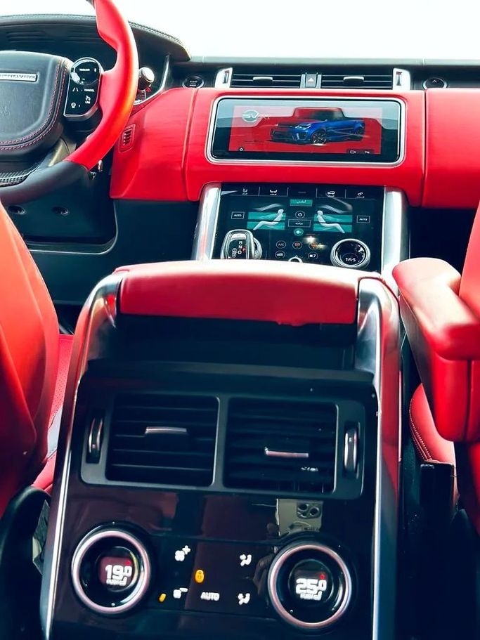 Used Land Rover Range Rover Sport II Facelift, 3.0 l, 2018 in Sharjah by Imad Younis Almani used Cars, White color. American Specs | AUTO.AE