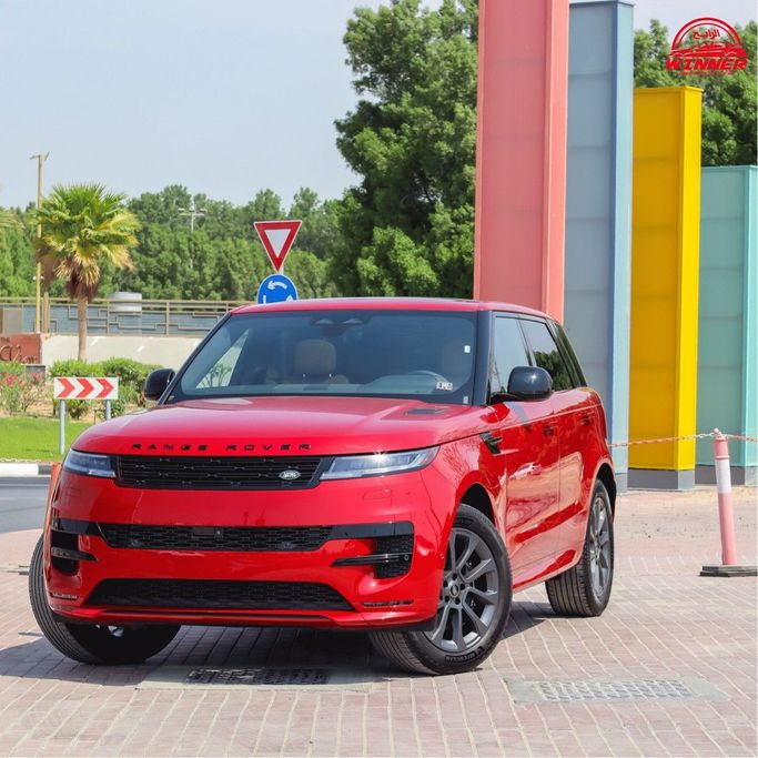 New Land Rover Range Rover Sport P360 MHEV III, 3.0 l, 2024 in Sharjah by MK Cars, Red color. Other | AUTO.AE