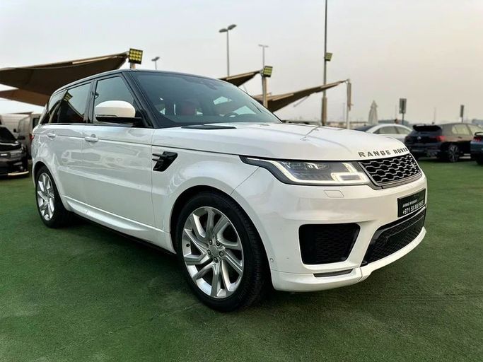 Подержанный Land Rover Range Rover Sport II Рестайлинг, 3.0 л, 2018 в Шардже от Ahmad alkhodari Motors Белый цвет. GCC | AUTO.AE