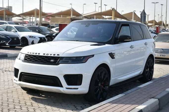 Подержанный Land Rover Range Rover Sport II Рестайлинг, 3.0 л, 2019 в Шардже от Alfaris Used Cars Белый цвет. Other | AUTO.AE