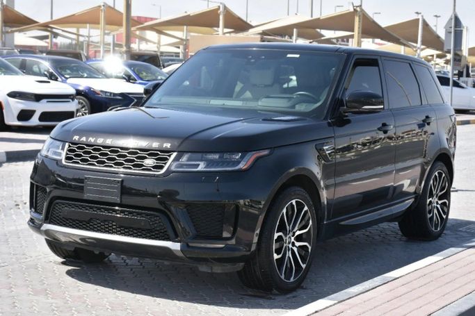 Used Land Rover Range Rover Sport II Facelift, 3.0 l, 2020 in Sharjah by Alfaris Used Cars, Black color. Other | AUTO.AE