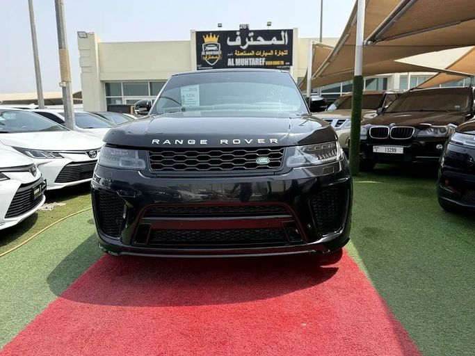 Подержанный Land Rover Range Rover Sport II, 3.0 л, 2014 в Шардже от Al Muhtaref Used Cars Черный цвет. GCC | AUTO.AE