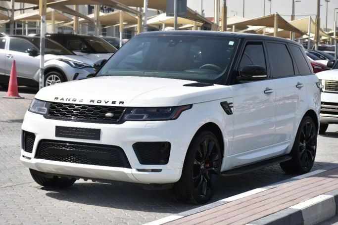 Подержанный Land Rover Range Rover Sport II Рестайлинг, 3.0 л, 2022 в Шардже от Alfaris Used Cars Белый цвет. Other | AUTO.AE