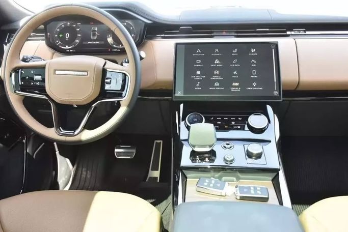 Used Land Rover Range Rover Sport P400 MHEV III, 3.0 l, 2023 in Sharjah by Alfaris Used Cars, White color. Other | AUTO.AE