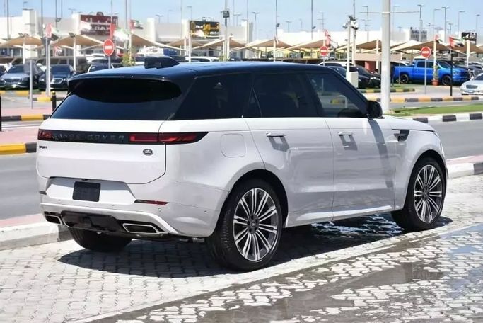 Used Land Rover Range Rover Sport P400 MHEV III, 3.0 l, 2023 in Sharjah by Alfaris Used Cars, White color. Other | AUTO.AE