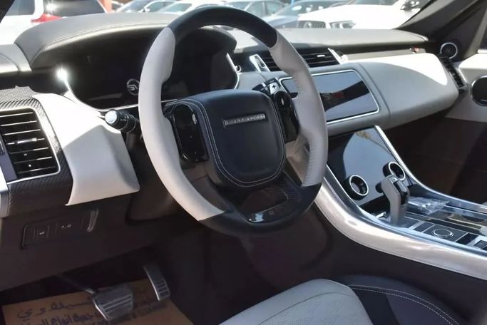 Used Land Rover Range Rover Sport SVR Carbon Fiber Edition II Facelift, 5 l, 2021 in Sharjah by Alfaris Used Cars, Blue color. Other | AUTO.AE