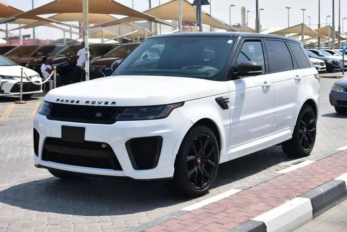 Used Land Rover Range Rover Sport SVR Carbon Fiber Edition II Facelift, 5 l, 2021 in Sharjah by Alfaris Used Cars, White color. Other | AUTO.AE