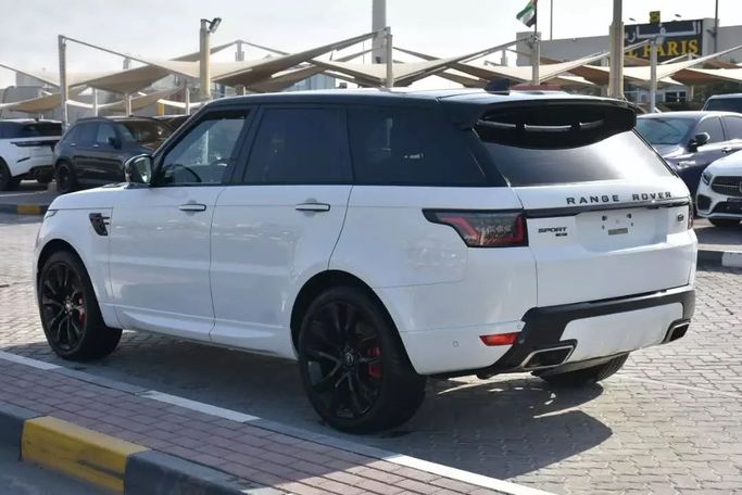 Used Land Rover Range Rover Sport P525 II Facelift, 5.0 l, 2021 in Sharjah by Alfaris Used Cars, White color. Other | AUTO.AE