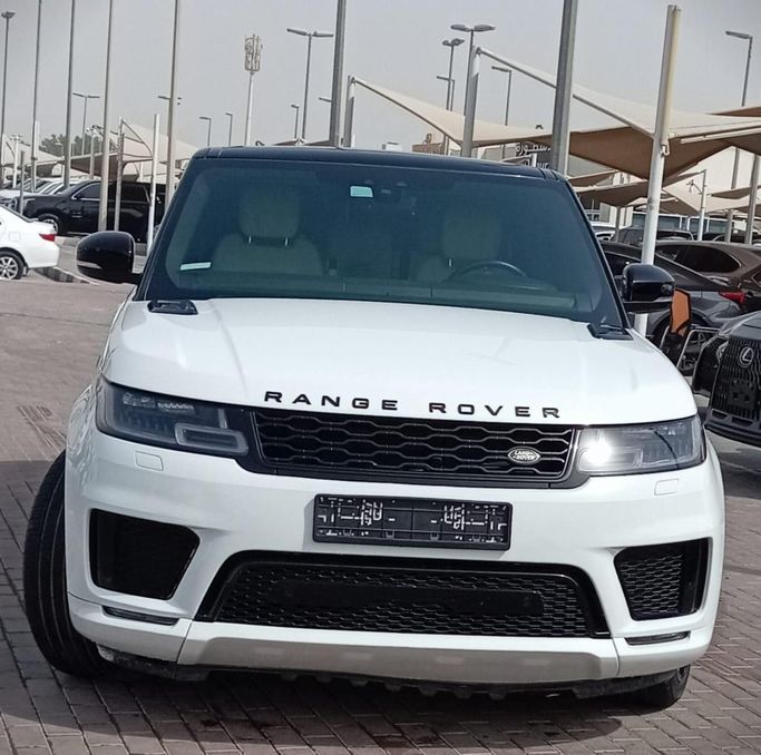 Used Land Rover Range Rover Sport P525 II Facelift, 5.0 l, 2022 in Sharjah by Mohammad Al Hamadani Used Cars, White color. American Specs | AUTO.AE