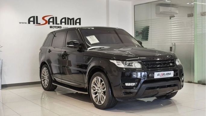 Подержанный Land Rover Range Rover Sport P380 II, 3.0 л, 2016 в Шардже от Alsalama Motors Черный цвет. GCC | AUTO.AE