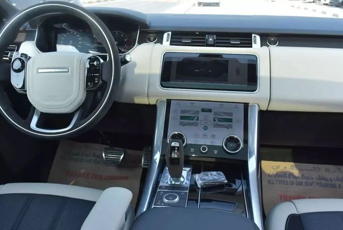 Used Land Rover Range Rover Sport P400 MHEV II Facelift, 3.0 l, 2022 in Sharjah by Alfaris Used Cars, White color. Other | AUTO.AE