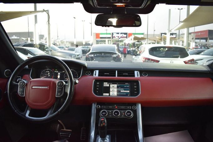 Used Land Rover Range Rover Sport P550e II, 5.0 l, 2014 in Sharjah by Al Masah Al Malakia, Red color. American Specs | AUTO.AE