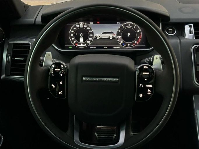 Подержанный Land Rover Range Rover Sport P380 II Рестайлинг, 3.0 л, 2020 в Шардже от Al Jana Used Cars Белый цвет. Американская | AUTO.AE