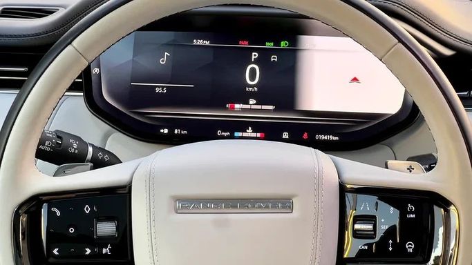 Used Land Rover Range Rover Sport P530 III, 4.4 l, 2023 in Sharjah by Ali Abood Used Cars, Blue color. American Specs | AUTO.AE