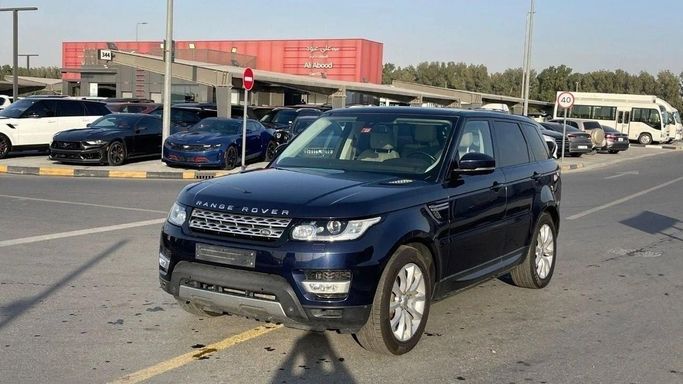 Подержанный Land Rover Range Rover Sport P340 II, 3.0 л, 2015 в Шардже от Halla Cars Синий цвет. Американская | AUTO.AE