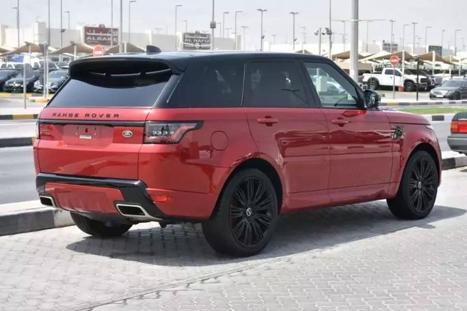 Used Land Rover Range Rover Sport P525 II Facelift, 5.0 l, 2020 in Sharjah by Alfaris Used Cars, Red color. Other | AUTO.AE