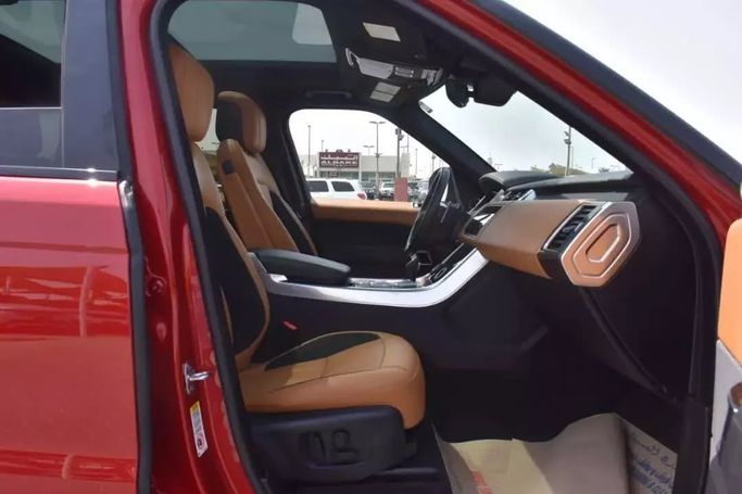 Used Land Rover Range Rover Sport P525 II Facelift, 5.0 l, 2020 in Sharjah by Alfaris Used Cars, Red color. Other | AUTO.AE