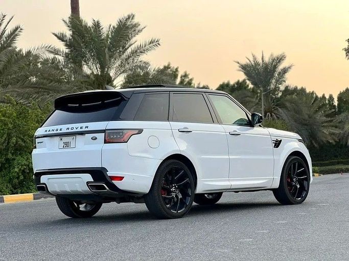 Used Land Rover Range Rover Sport P380 II Facelift, 3.0 l, 2019 in Sharjah by Rebou Alfakhama, White color. American Specs | AUTO.AE