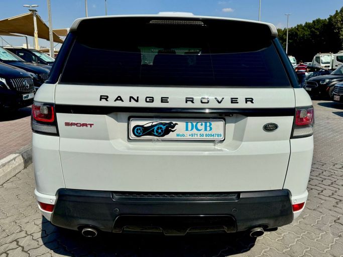 Used Land Rover Range Rover Sport P340 II, 3.0 l, 2016 in Sharjah by DCB Cars, White color. GCC Specs | AUTO.AE